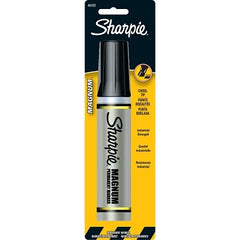 Sharpie 2178494 Magnum Permanent Marker Black Oversized Broad Chisel Tip 6 EA/BX