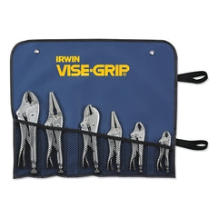 Irwin 641 The Original 6-Pc Locking Plier Set with (6) Koozie Cups