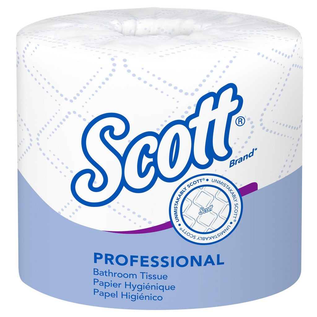 KIMBERLY-CLARK Scott 13607 Bathroom Tissue 2-ply Recycled 20 Rolls