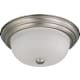 NUVOH2O NUVOH2O 60-3262 Flush Mount Ceiling Fixture 2 Light