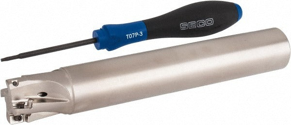 SECO TOOLS Seco 02772710 Indexable Square-shoulder End Mill 1 in