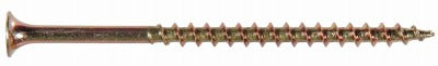 HILLMAN Hillman Fasteners 47671 Phillips Gold Screw 1.25in No6 12pk