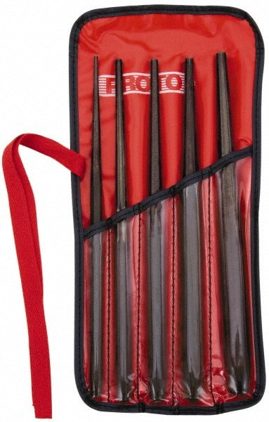 PROTO Proto J96BS2 Drift Punch Set 5 Piece Steel Hex Shank