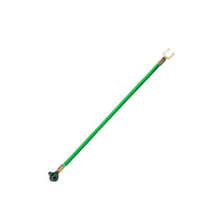 IDEAL 30-3184 Fork/Ring Terminal Grounding Tail, 12 AWG, 8 Inch Length, Green