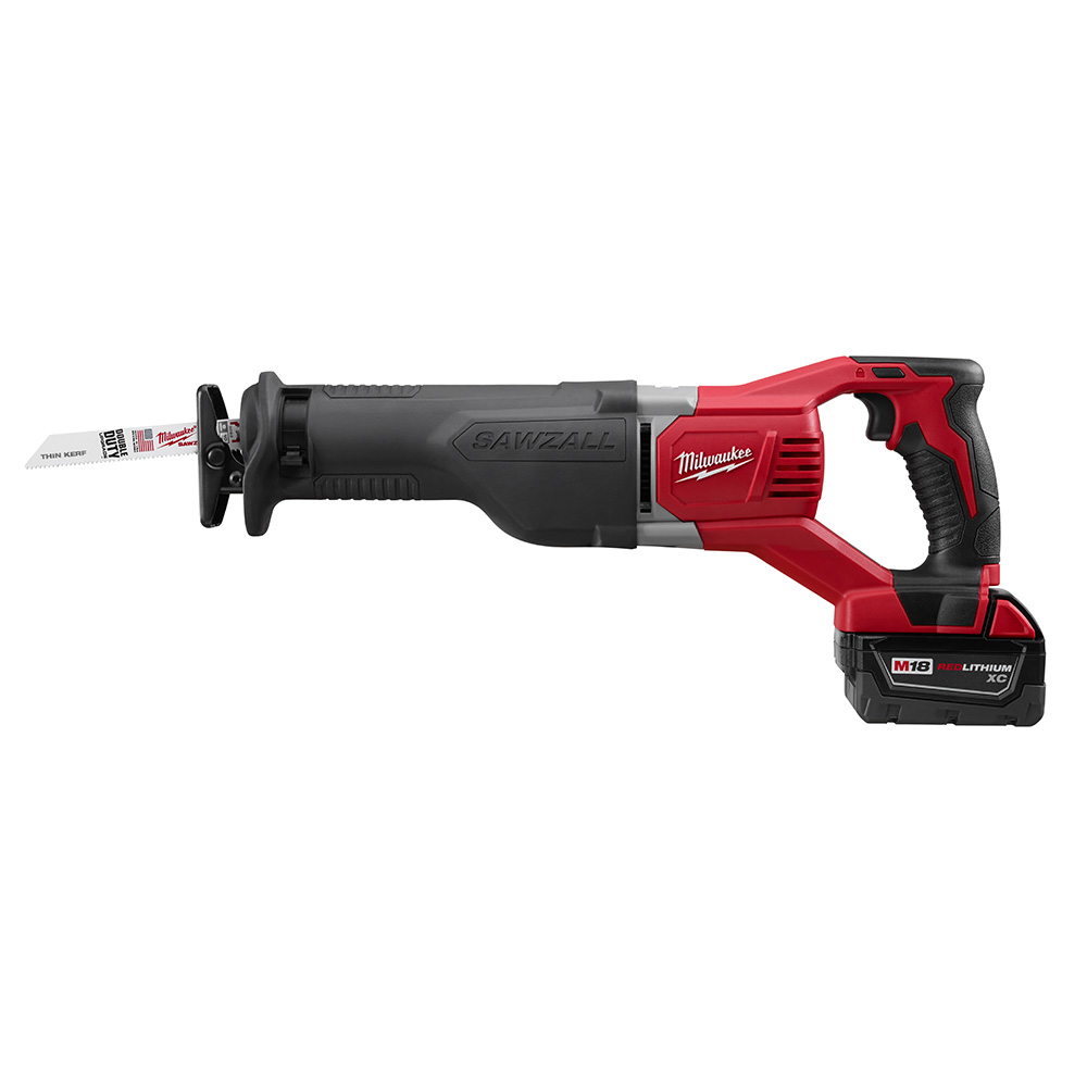 Milwaukee 2621-22 M18 SAWZALL Reciprocating Saw - 2 Battery Kit