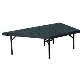 NATIONAL PUBLIC SEATING National Public Seating SP3616C-02 Stage Pie Unit Grey