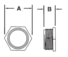 Steel Electric Products 98Z 3-1/2 Inch Die-Cast Zinc Threaded Rigid/IMC Bushed Nipple