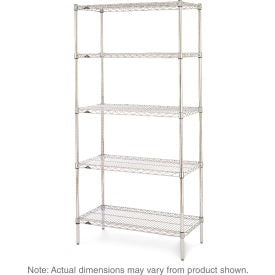 METRO Metro 5N347BR 5-shelf Wire Shelving Starter Unit