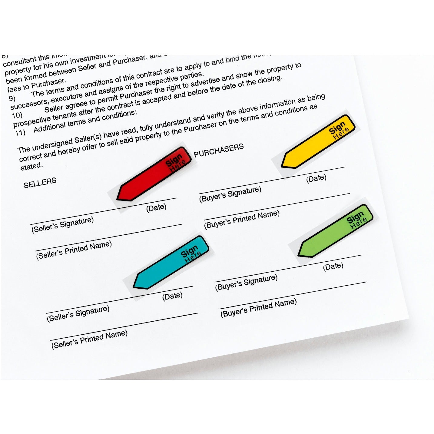 3M 3M MMM684SH Post-it Message Flags (1/2 in x 1-3/4 in, 120 Pack)