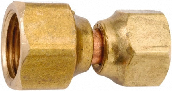 ANDERSON METALS Anderson Metals 754075-0604 Brass Flare Swivel Reducer