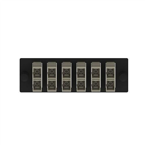 PANDUIT Panduit FAP6WEIDSCZ Fiber Adapter Panel Sc Duplex Mm