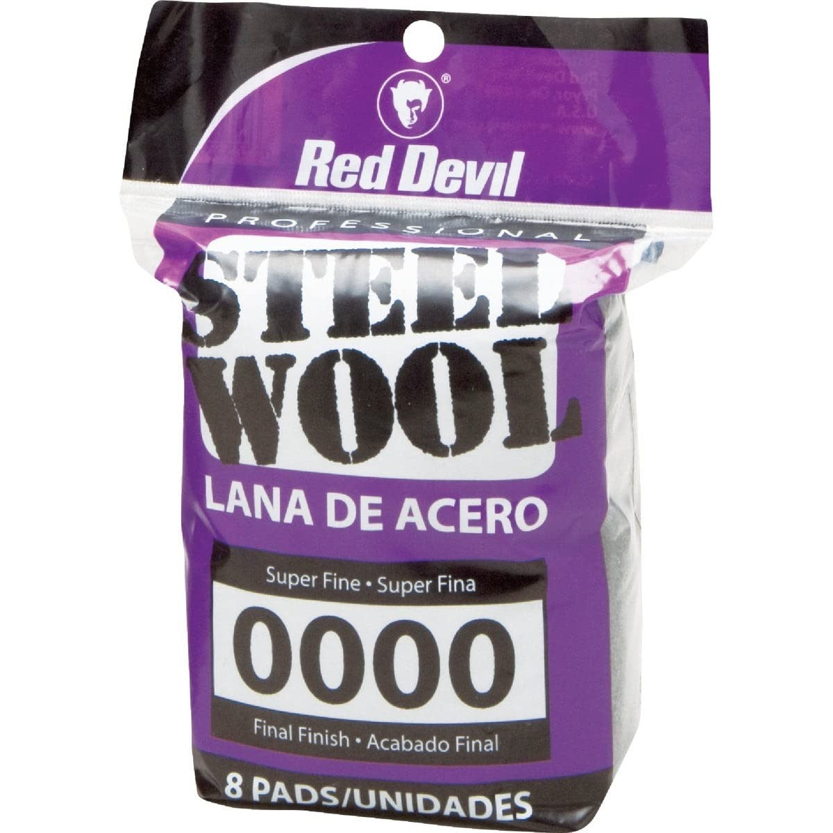 RED DEVIL Red Devil 0320 Super Fine Steel Wool 8 Pack