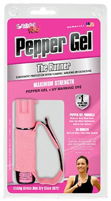 SABRE Sec P-22J-PK-US Runner Pepper Gel 0.75 Oz Pink