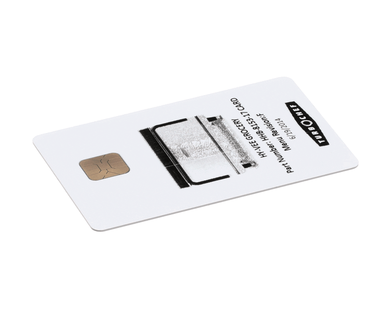 TURBOCHEF Turbochef HHB-8153-17CARD Smart Card Hy-vee Hhb