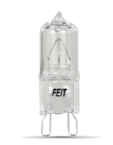 FEIT ELECTRIC Feit Electric BPQ40/G9/RP T4 JCD Halogen Bulb G9 Bi-Pin Base 40 Watt (1 Count)
