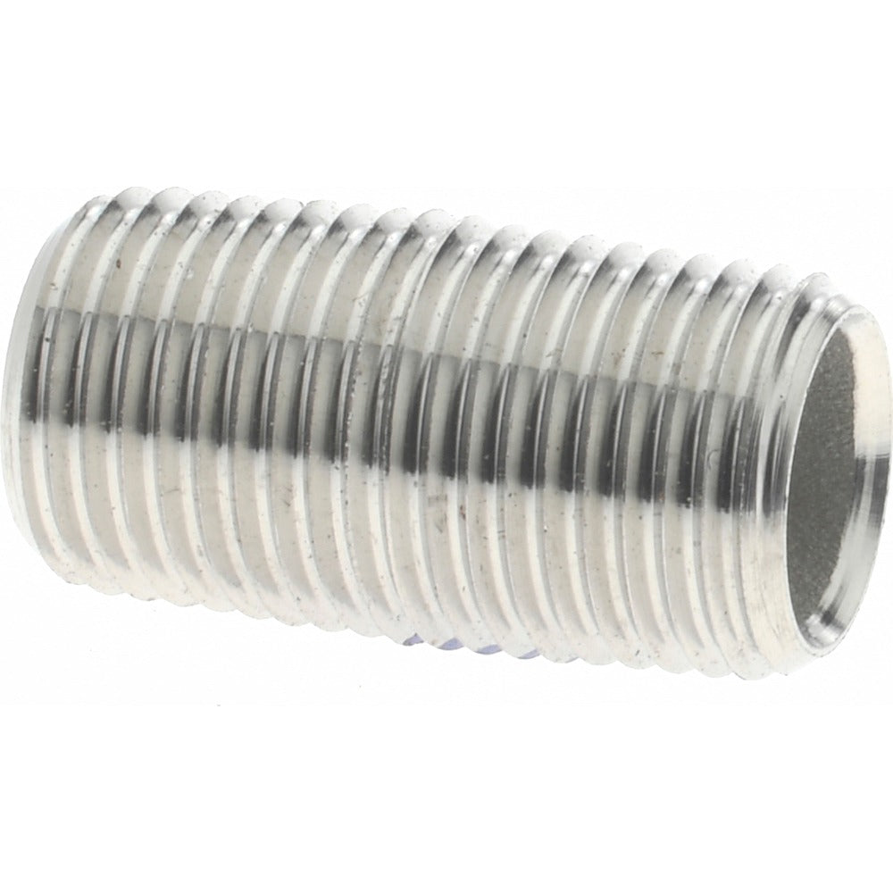 MERIT BRASS Merit Brass 4002-001 Stainless Steel Pipe Nipple 1/8 in Sch 40