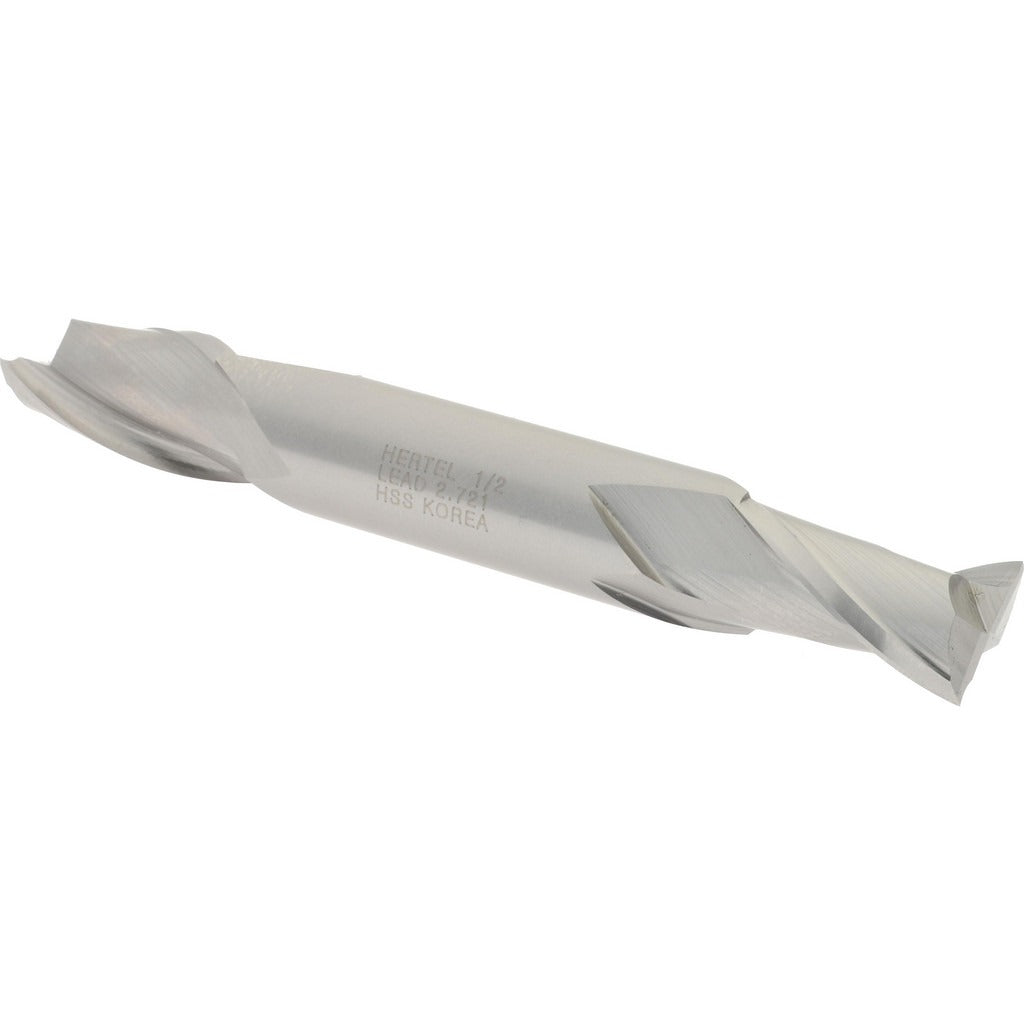 HERTEL Hertel E1050032 Square End Mill 1/2 in 2 Flute Hss