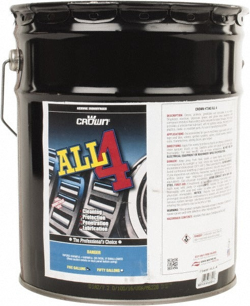CROWN BOILER Crown 7340F Penetrant Lubricant 5 Gallon Pail