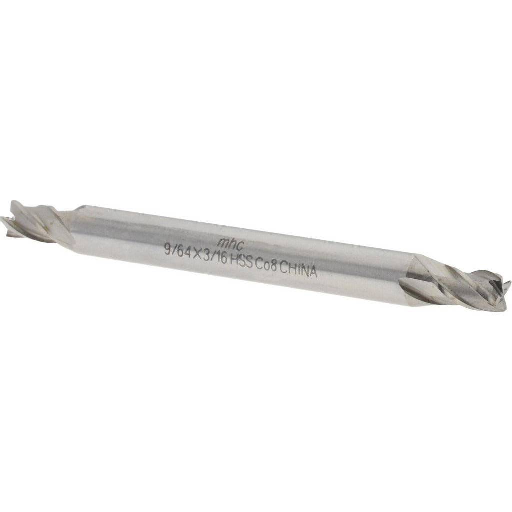 VALUE COLLECTION Value Collection 723-4310 Square End Mill 9/64 in 4 Flute Cobalt