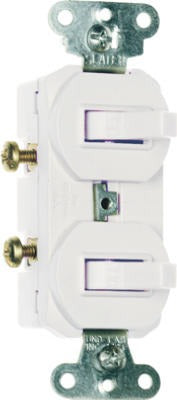 LEGRAND Pass Seymour 690WGCC6 Dual Single Pole Decorator Switch