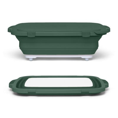 DRIP EZ Drip Ez TUBV2-XL-1-GR Xl Bbq Prep Tub Forest Green