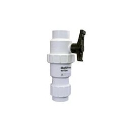 Liberty BCV200 Combination Valve Ball/Check/Union 2 Inch Compression x Solvent PVC 125 Pounds per Square Inch