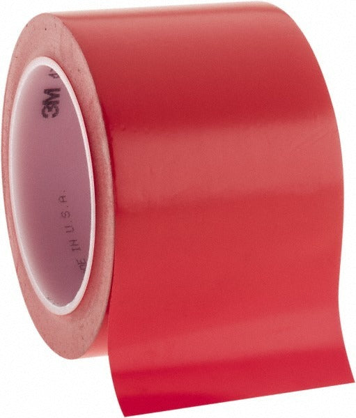 3M 3M 7000122474 Floor Aisle Marking Tape 3in Vinyl Red