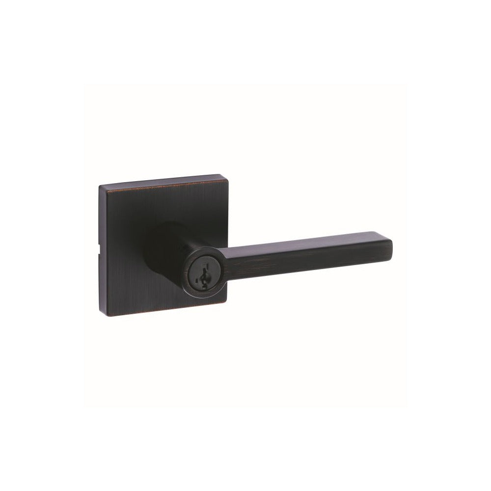 KWIKSET Kwikset 740HFLSQT-11PS Halifax Lever Entry Lock Venetian Bronze