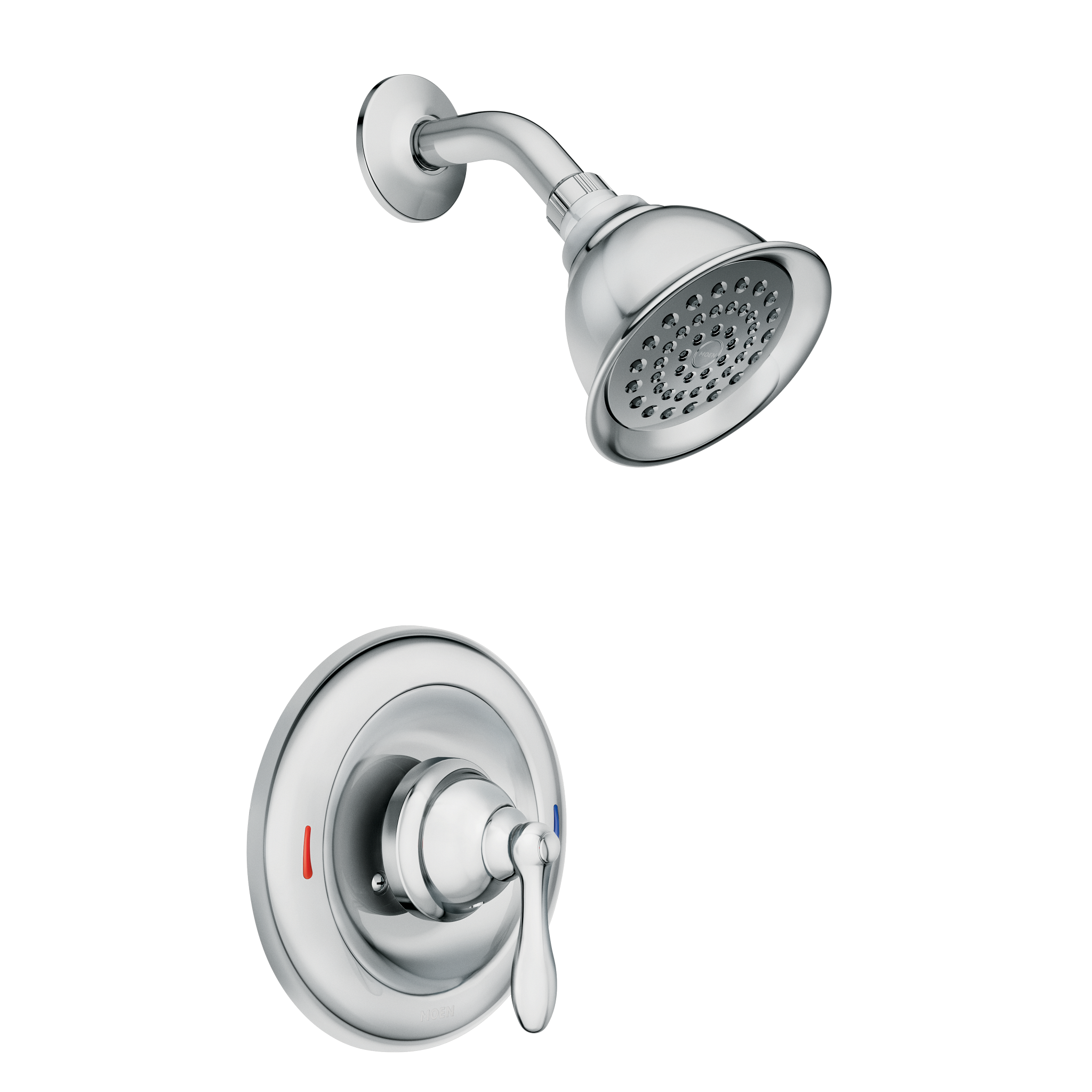 MOEN Moen 82495C Caldwell One-Handle Single-Function Shower Faucet (4 in)