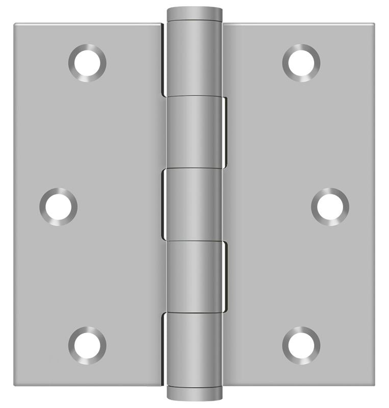 DELTANA Deltana SS33U32D Square Door Hinge Satin Stainless Steel