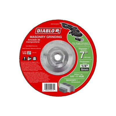 DIABLO Freud DBD070250B01C Masonry Grinding Disc 5 Pack