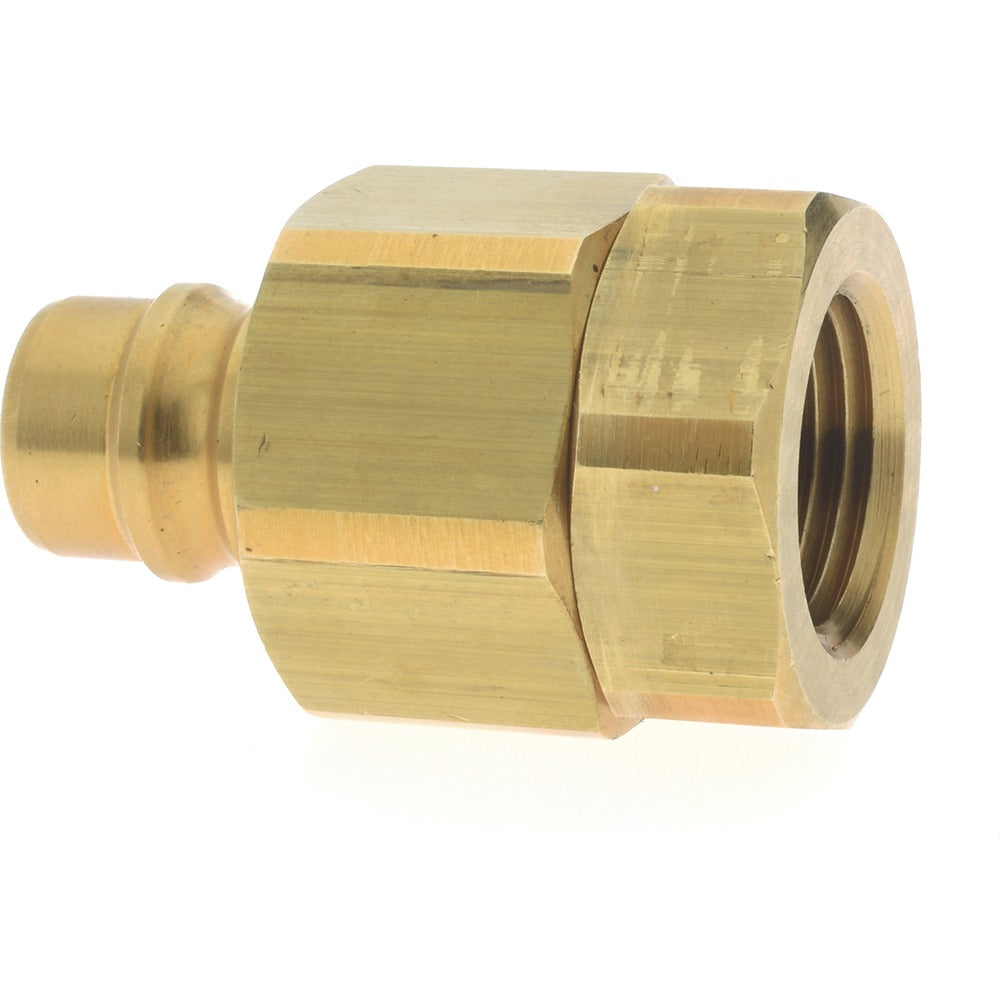 PARKER Parker BVHN8-8F Hydraulic Hose Valve Fitting 1/2 in Brass 2000 Psi