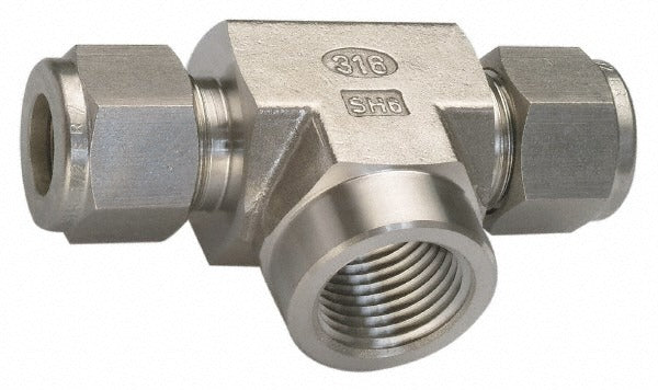 HAM-LET Ham-let 3102503 Compression Female Branch Tee 3/8 in