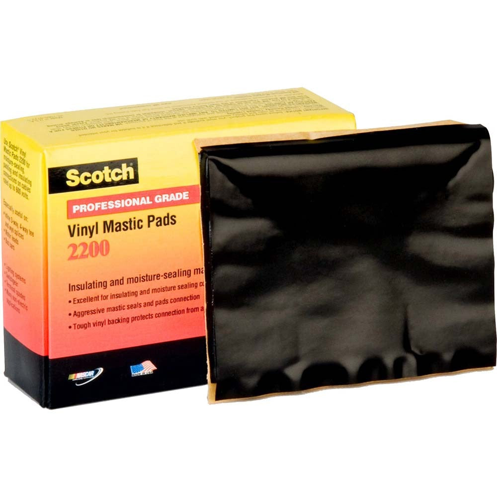 3M 3M 7000057773 Mastic Electrical Tape 3.25x4.5 in Black