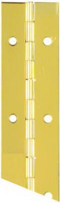 NATIONAL HARDWARE National Mfg N265-363 Continuous Hinge 1.5x12 Bright Brass