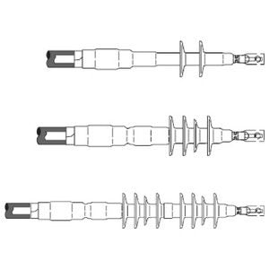 3M 3M 7692-S-4 Cold Shrink 4 Skirt Termination Kit 5-25/28 kV (3 Terminations)