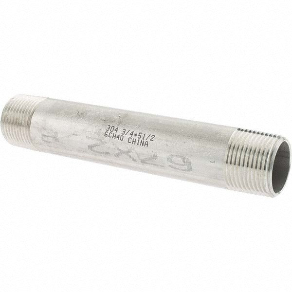 VALUE COLLECTION Value Collection 4BN3/4*51/2 Ss Pipe Nipple 3/4 in Sch 40