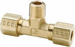 PARKER Parker 172C-6-2 Compression Male Branch Tee Brass 200 Psi