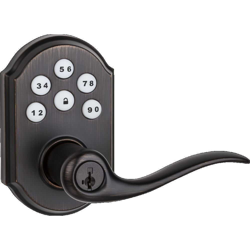 KWIKSET Kwikset 912TNLZW500-11PS Z-wave Lever Deadbolt
