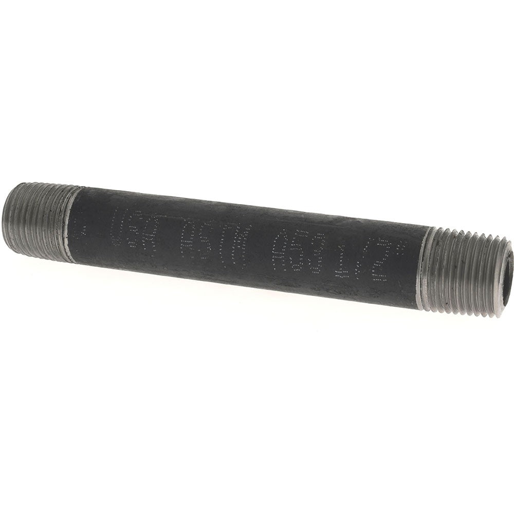VALUE COLLECTION Value Collection XNB04055 Black Steel Pipe Nipple Sch 80