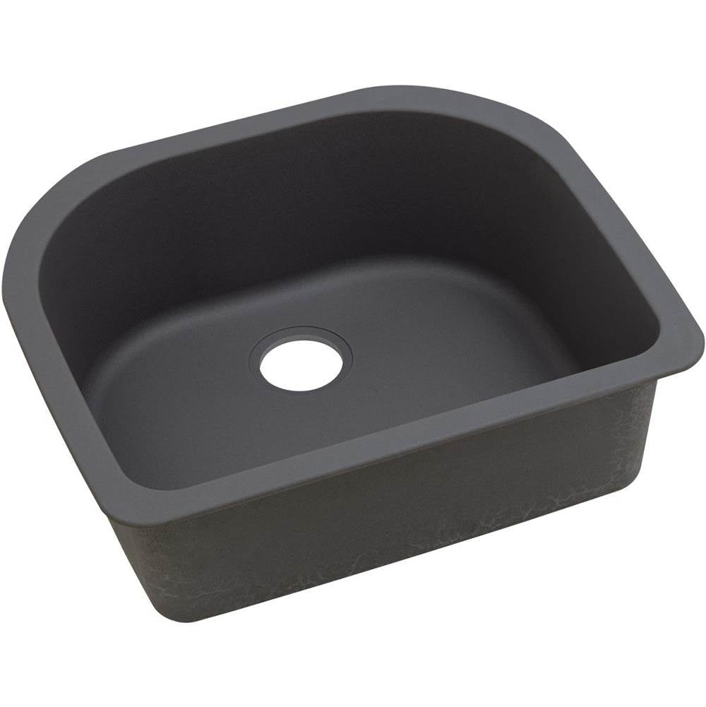 ELKAY Elkay ELXSU2522CH0 Quartz Luxe Single Bowl Undermount Sink 25 x 22 x 8-1/2 (ELXSU2522CH0)