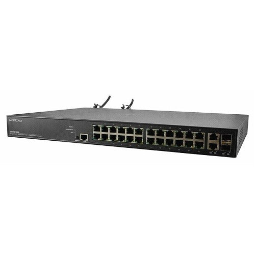 LANTRONIX Transition Networks SM24TBT2DPB-2XPS-DE Managed Poe++ Switch
