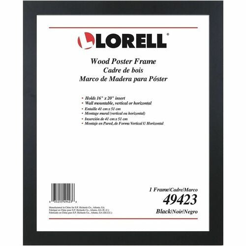 LORELL Lorell LLR49423 Wood Poster Frame 16x20 Inches