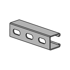 Anvil 2400355877 Fig AS 200EH Channel 1-5/8 in Wx1-5/8 in Dx10 ft Lx12 ga THK