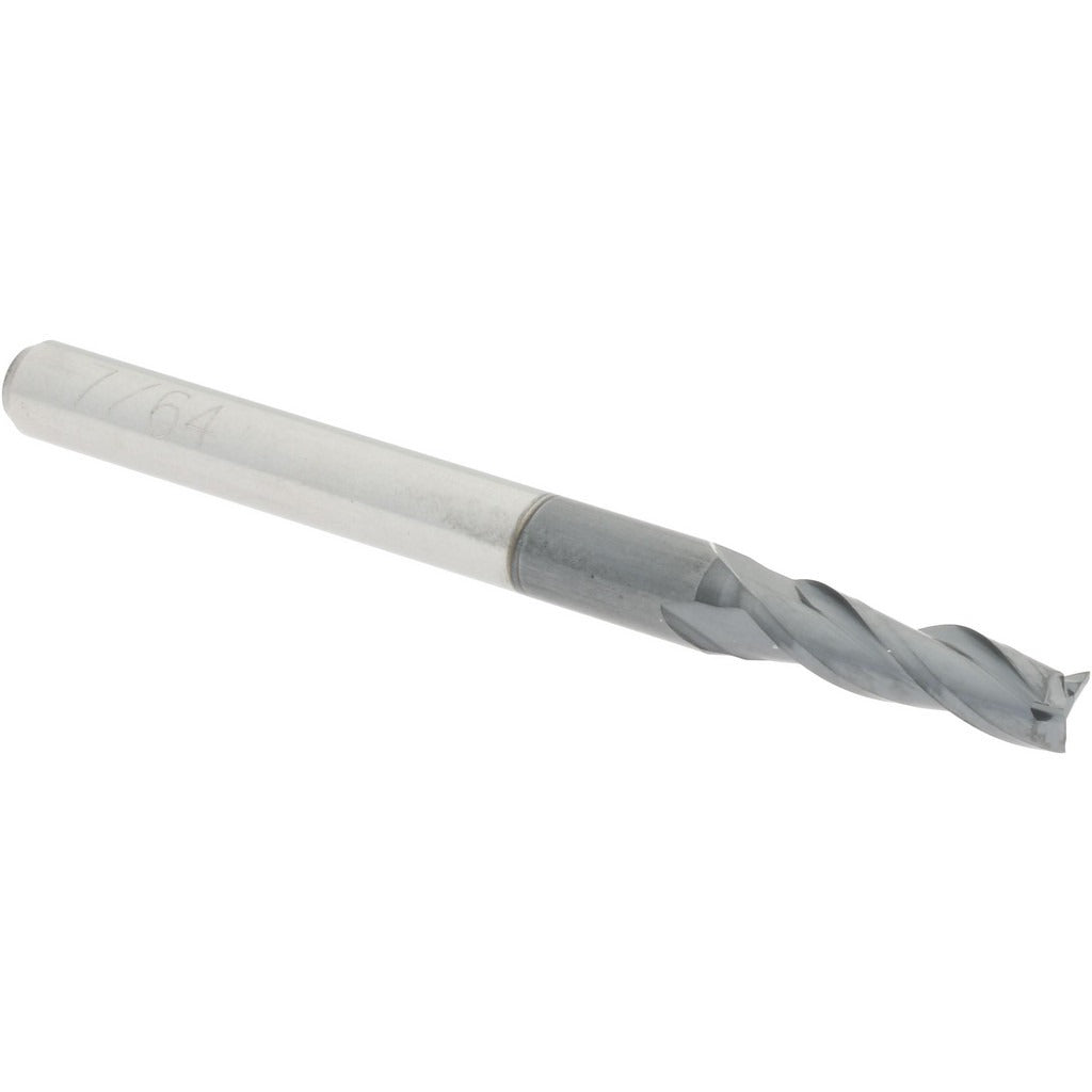 ACCUPRO Accupro 12181937 Square End Mill 7/64 in 3 Flute Carbide