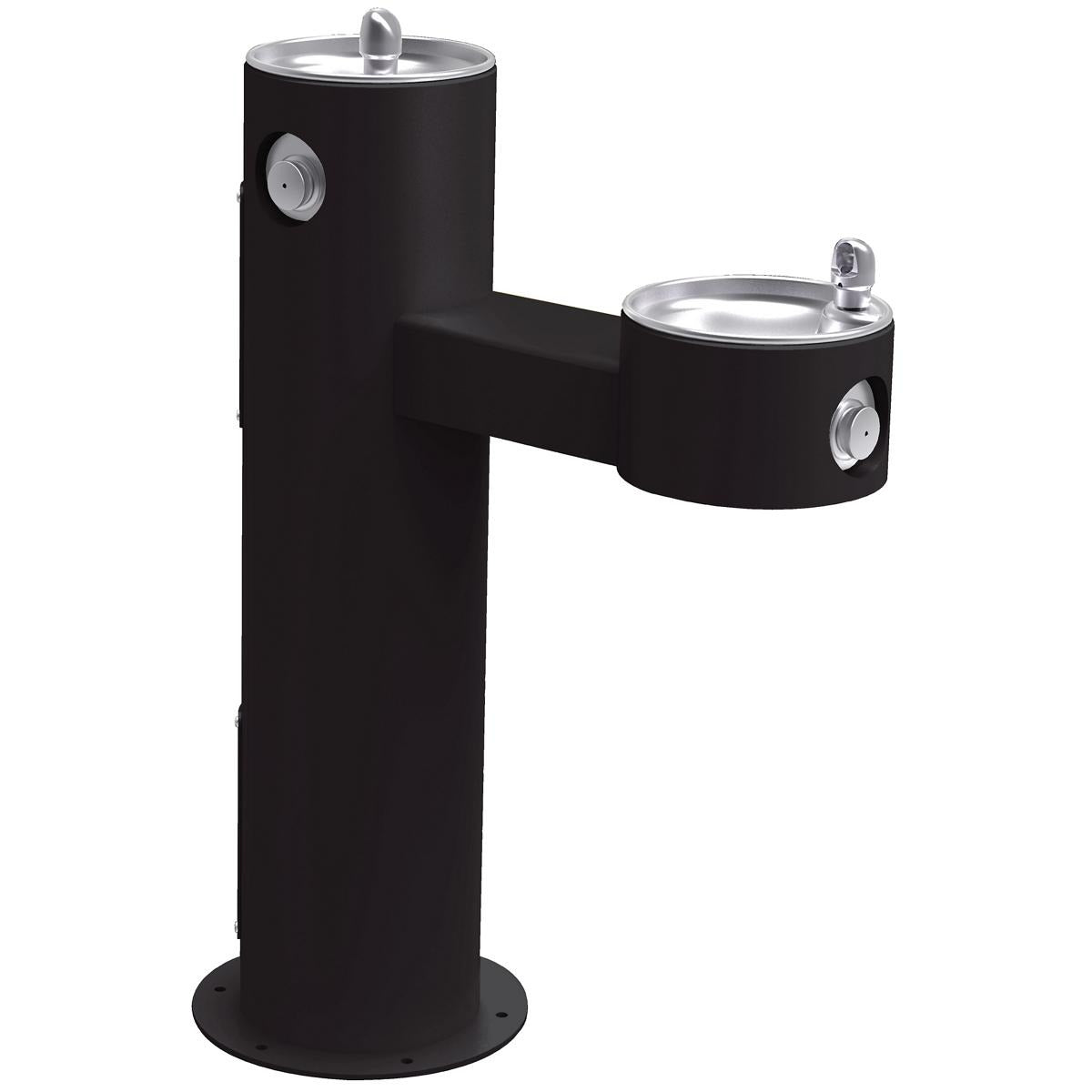 BSC PREFERRED Bsc Preferred LK4420BLK Bi-level Outdoor Drinking Fountain