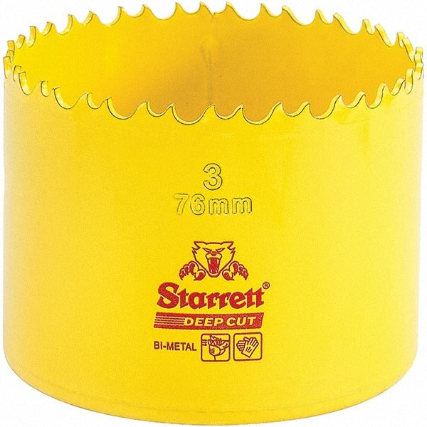STARRETT Starrett 00453 Hole Saw 3 in Hss Variable Pitch