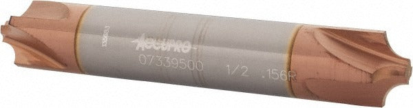 ACCUPRO Accupro 12180409 Corner Rounding End Mill 1/2 in 4 Flute