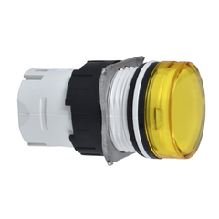 Schneider Electric ZB6AV5 Square D 16 mm Yellow Round Pilot Light Head