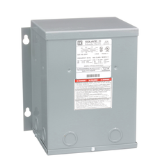 Square D 2S1F 2 kVa 240 x 480 VAC Primary 120/240 VAC Secondary Dry Type General Purpose Transformer